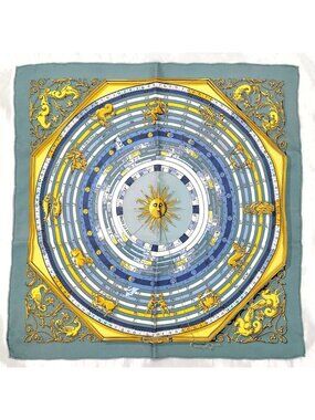 Hermes Gavroche Astrology Scarf